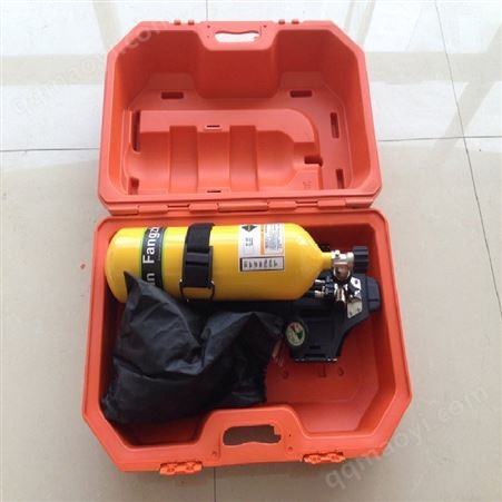 6L呼吸器6L正压式空气呼吸 带30Mp气体/钢瓶/消防员呼吸器