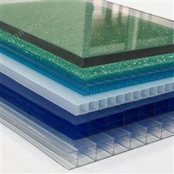 杭州品胜 彩色耐力板 温室花房使用板材 湖边透明围栏